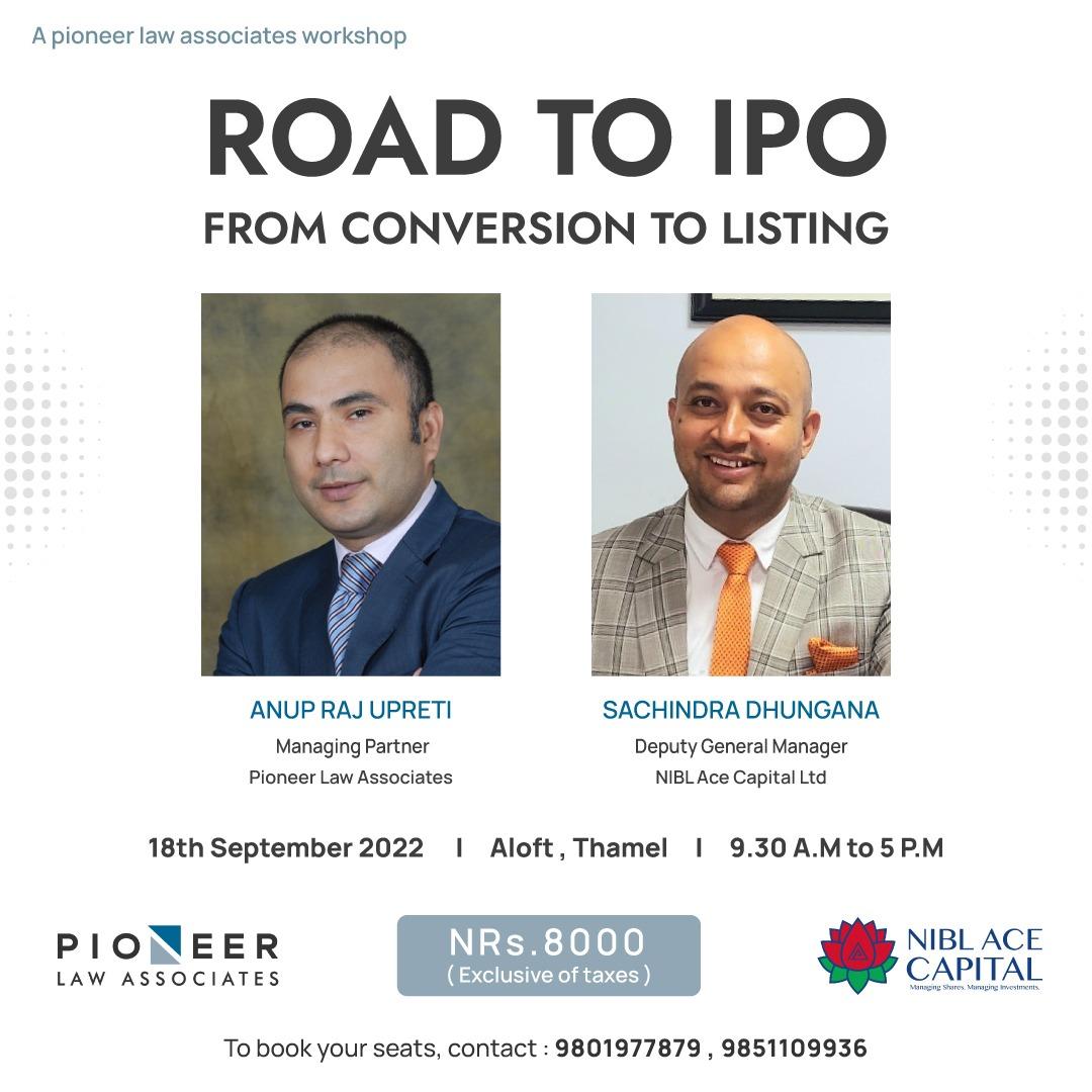 ROAD TO IPO : FROM CONVERSION TO LISTING image